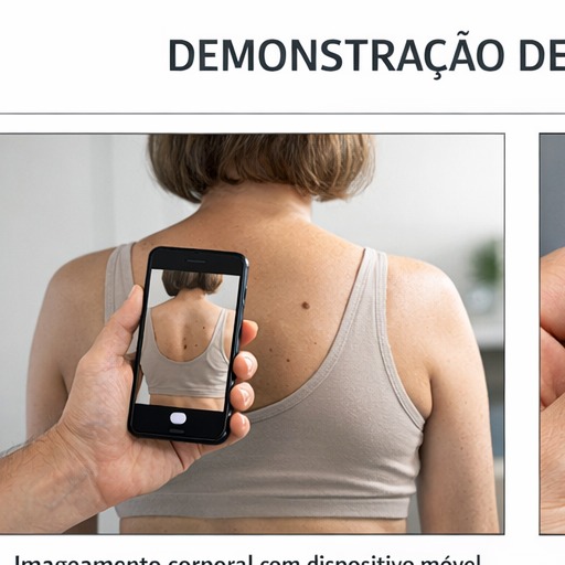 Captura no celular (imageamento corporal)